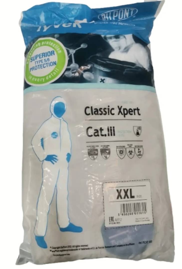 لباس یکبار مصرف تایوک (Tyvek)