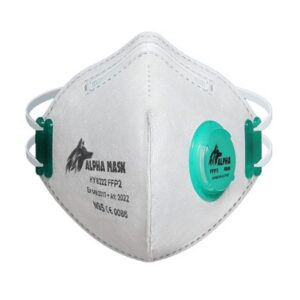 ماسک FFP2 N95 آلفا ماسک 6 لایه(12 عدد)